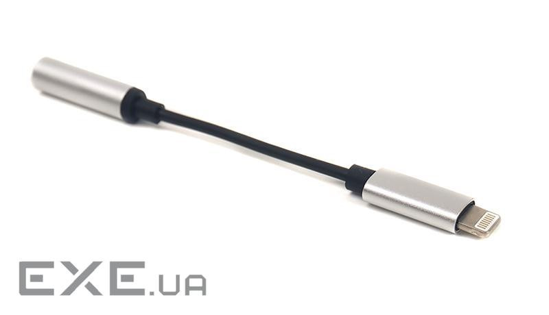 Перехідник Lightning to Jack 3.5 mm, 0.1 m PowerPlant (CA910366)