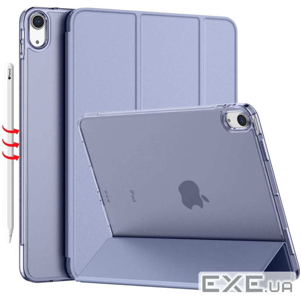 Чохол до планшета BeCover Tri Fold Hard Apple iPad Air 11" M4 2026 Purple (715247)