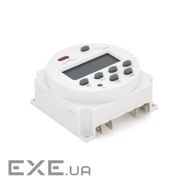 Реле часу CN101A з індикацією затримки часу, для підключення на DIN рейку до 16А, 220V , 220V