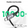 Дата кабель USB 2.0 AM to Micro 5P 2.0m US290 Aluminum Braid Black Ugreen (60148)