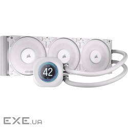 Система водяного охлаждения Corsair Nautilus 360 RS LCD White (CW-9061034-WW), Intel: 1851/1700, AMD