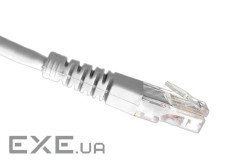 Патч-корд OK-net кат.5e UTP 24AWG Білий Без захисту фіксатора 0,5 (OK-PC5000-W)