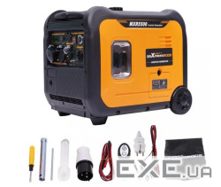 Генератор інверторний Бензиновий MXR5500 (5.5kW), однофазний, 220V, 50Hz, об&apos,єм бака 13.5л, дис