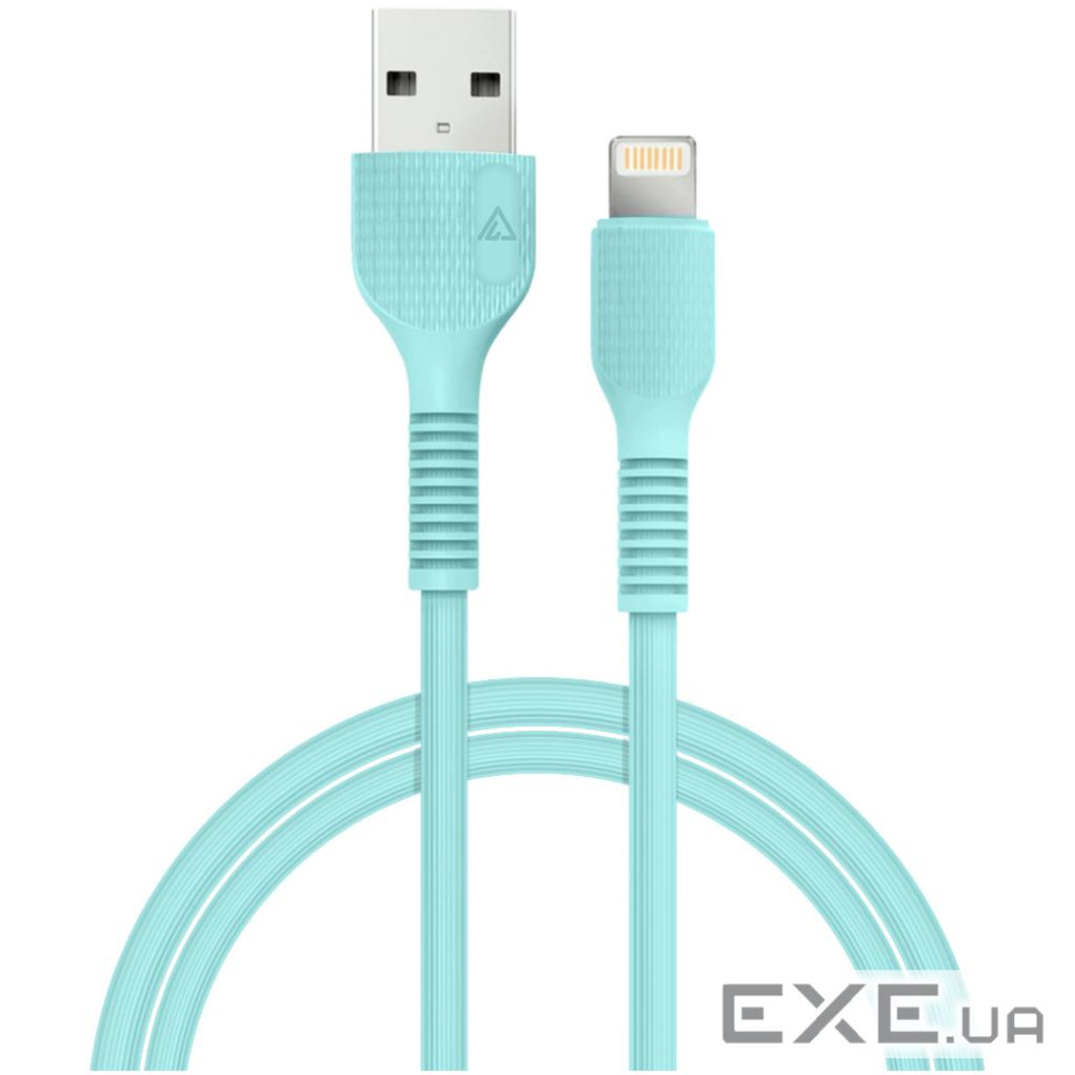 Кабель ACCLAB AL-CBCOLOR-L1MT USB - Lightning (M/M), 1.2 м , Mint (1283126518195)