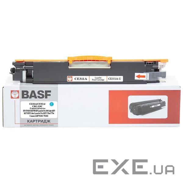 Картридж BASF HP CP1025/CE311A/CF351A, Canon729 Cyan (BASF-KT-CE311A-U)
