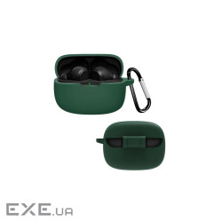 Чохол для навушників BeCover Silicon для JBL Wave Beam TWS Dark Green (710191)