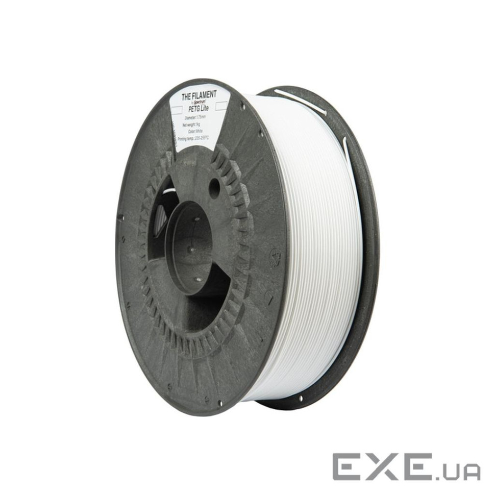 Пластик для 3D-принтера The Filament PETG Lite 1.75mm WHITE 1kg (TF-24238)