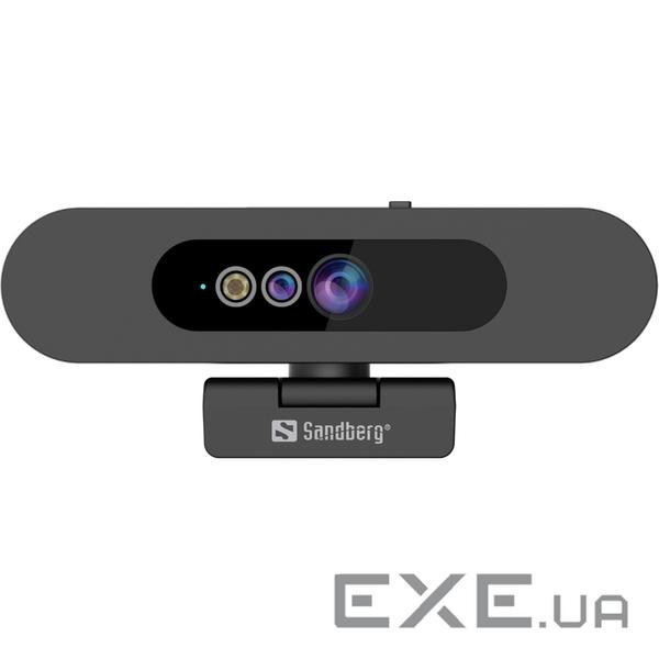Веб-камера Sandberg Face-ID 2 HD 1080p Windows Hello USB-C/USB2.0 Black (134-40)