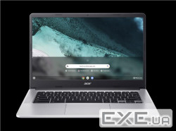 Ноутбук Acer Chromebook CB314-3H 14" FHD IPS, Intel C N4500, 4GB, F128GB, UMA, Chrome (NX.KB4EU.002)