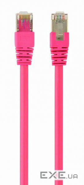 Патч-корд 0.5м Cablexpert UTP, рожевий, 0.5 м, 6 cat. (P (PP6-0.5M / RO) (PP6-0.5M/RO)