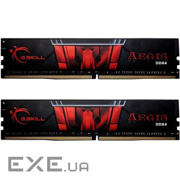 Модуль пам'яті G.SKILL Aegis DDR4 2666MHz 16GB Kit 2x8GB (F4-2666C19D-16GIS)