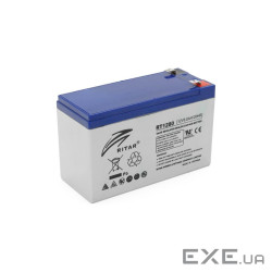 Акумуляторна батарея AGM RITAR RT1280, Gray Case, 12V 8.0Ah ( 151 х 65 х 94 (100) ) Q12 (RT1280 Q12)