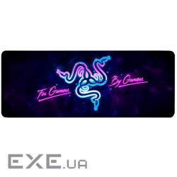 Коврик 400*900 тканинний RAZER15-16, з боковою прошивкою, толщина 4 мм, Пакет (YT-RZ15-16)