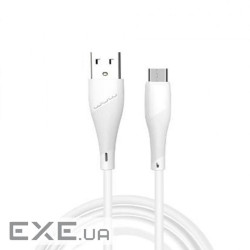 Кабель WUW-X196 USB Micro 2,4A 1m white (6972573335572)