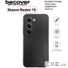 Чохол до мобільного телефона BeCover Silicone Xiaomi Redmi 15 Black (713782)