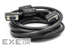 Кабель POWERPLANT VGA 5м Black (CA911059)