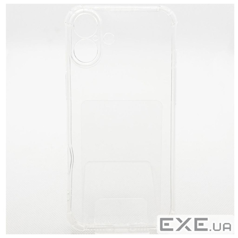 Чeхол-накладка BeCover Anti-Shock для Apple iPhone 16 Clear (712110)