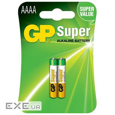Батарейка Gp AAAA LR61 Super Alcaline * 2 (25A-U2 / 4891199058615)