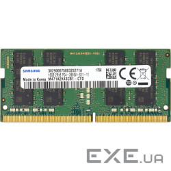 Модуль пам'яті SAMSUNG SO-DIMM DDR4 2666MHz 16GB (M471A2K43CB1-CTD)