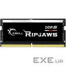 Модуль пам'яті для ноутбука SoDIMM DDR5 16GB 4800 MHz Ripjaws G.Skill (F5-4800S4039A16GX1-RS)