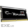 Модуль пам'яті для ноутбука SoDIMM DDR5 16GB 4800 MHz Ripjaws G.Skill (F5-4800S4039A16GX1-RS)