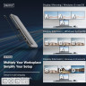 Док-станція DIGITUS USB-C > 2xHDMI/1xDP/3xUSB-A/USB-C/RJ54/PD/Audio (DA-70919)