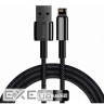 Кабель Baseus Tungsten Gold USB 2.0 to Lightning 2.4A 1M Чорний (CALWJ-01) (CALWJ-01 1м )