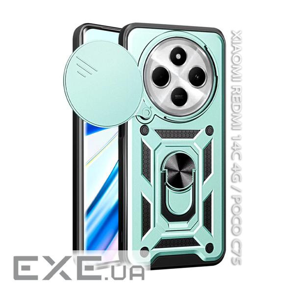 Чохол для мобільного телефону BeCover Military Xiaomi Redmi 14C 4G / Poco C75 Dark Green (712491)