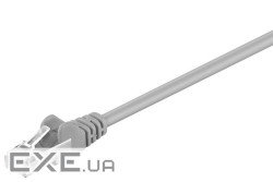 Патч-корд ФОЛЬГОВАНИХ RJ45 FTP5e 1.5m,patch AWG26 D=5.5mm Gold Protect,сірий (75.09.5535-10)