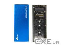 Карман зовнішній FRIME FHE202.M2U30 M.2 SSD to USB 3.0 Blue