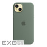 iPhone 15 Plus Silicone Case with MagSafe - Cypress,Model A3124 (MT183ZM/A)