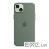 iPhone 15 Plus Silicone Case with MagSafe - Cypress,Model A3124 (MT183ZM/A)