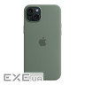 iPhone 15 Plus Silicone Case with MagSafe - Cypress,Model A3124 (MT183ZM/A)