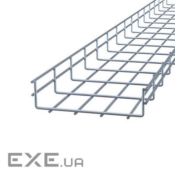 Лоток сітчастий WBC 200х50 мм, дріт D4 мм, нержавіюча сталь 2,5м (WBC4-20050SL) (WBC4-20050SL)