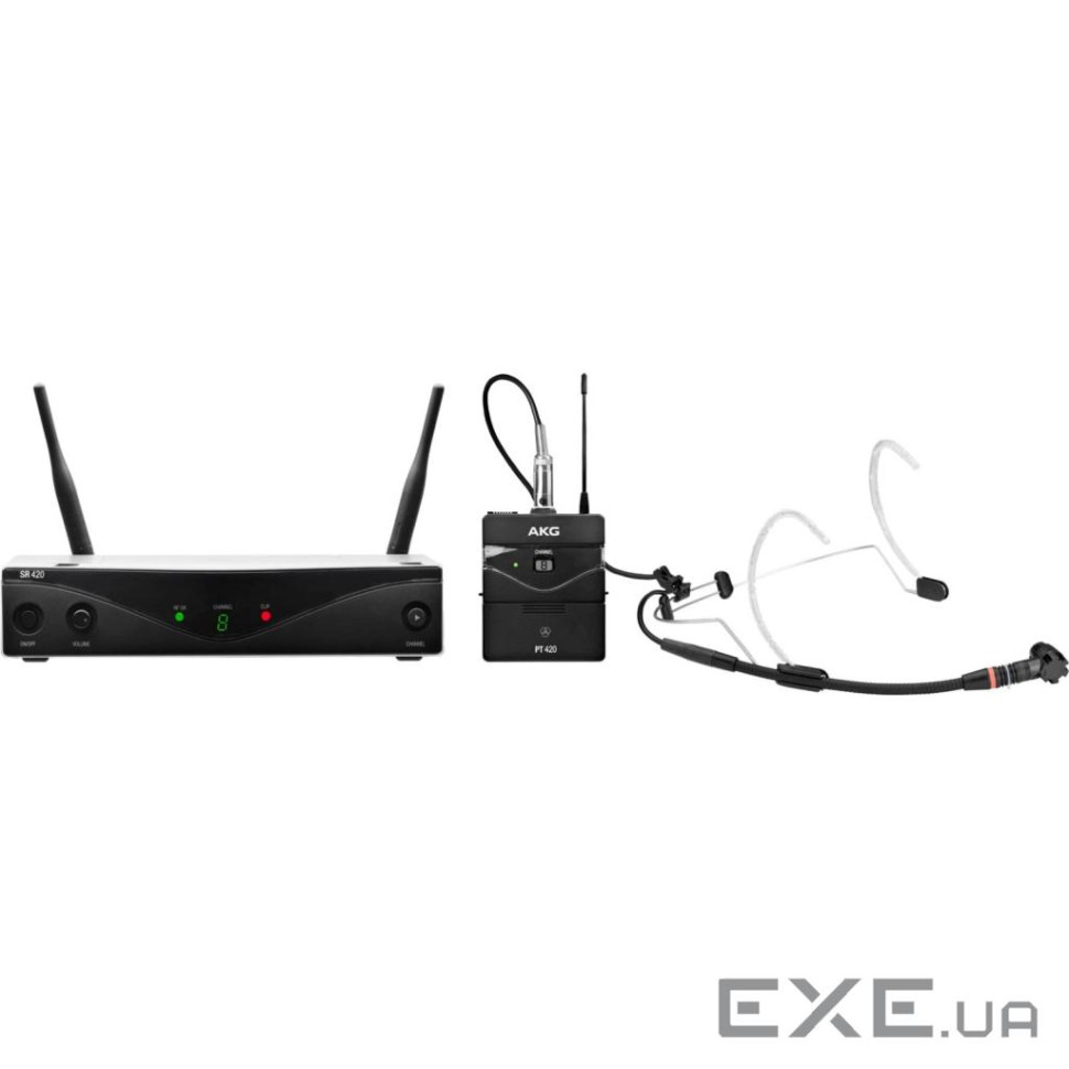 Радиосистемы аналоговые WMS420 HEADWORN SET Band D Black (3413H00070)