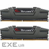 Оперативна пам'ять G.Skill 16 GB (2x8GB) DDR4 3200 MHz Ripjaws V Gunmetal Gray (F4-3200C16D-16GVGB)