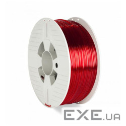 Пластик для 3D-принтера Verbatim PETG, 2,85 мм, 1 кг , red-transparent (55062)