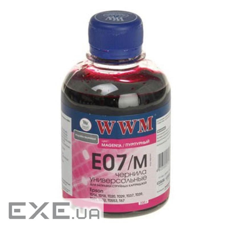 Чорнило WWM Epson Stylus Universal Magenta (E07/M)