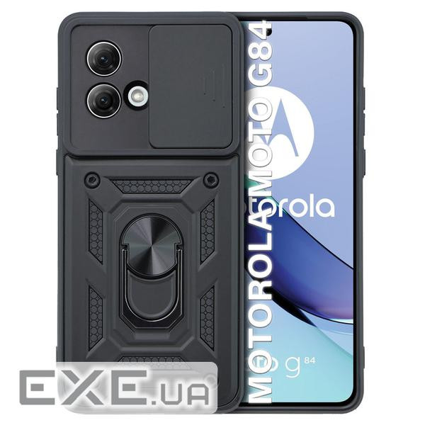 Чохол до мобільного телефона BeCover Military Motorola Moto G84 Black (710675)