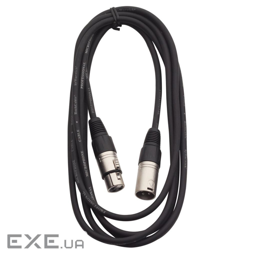 Мікрофонний кабель RockCable Microphone Cable 3m (RCL 30303 D7)