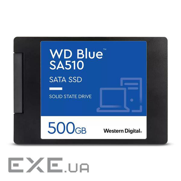Твердотільний накопичувач SSD 2.5" WD Blue 500GB SATA TLC (WDS500G3B0A) SSD 2.5" WD Blue 500GB SATA TLC (WDS500G3B0A)