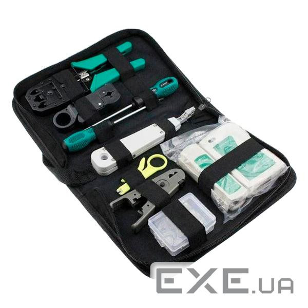 Набір для обтискання тестування та монтажу кручений пари в чохлі (20029)
