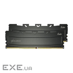 Модуль пам'яті EXCELERAM Kudos DDR4 3200MHz 32GB Kit 2x16GB Black (EKBLACK4323222XD)