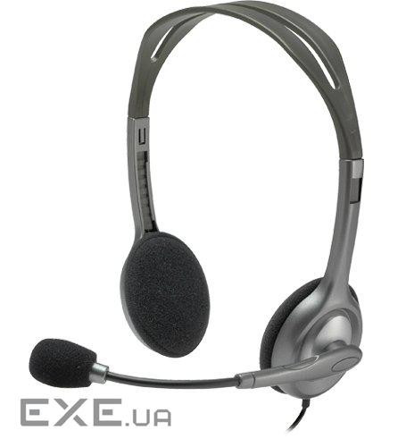Навушники Logitech H111 Stereo Headset with 1*4pin jack (981-000593)
