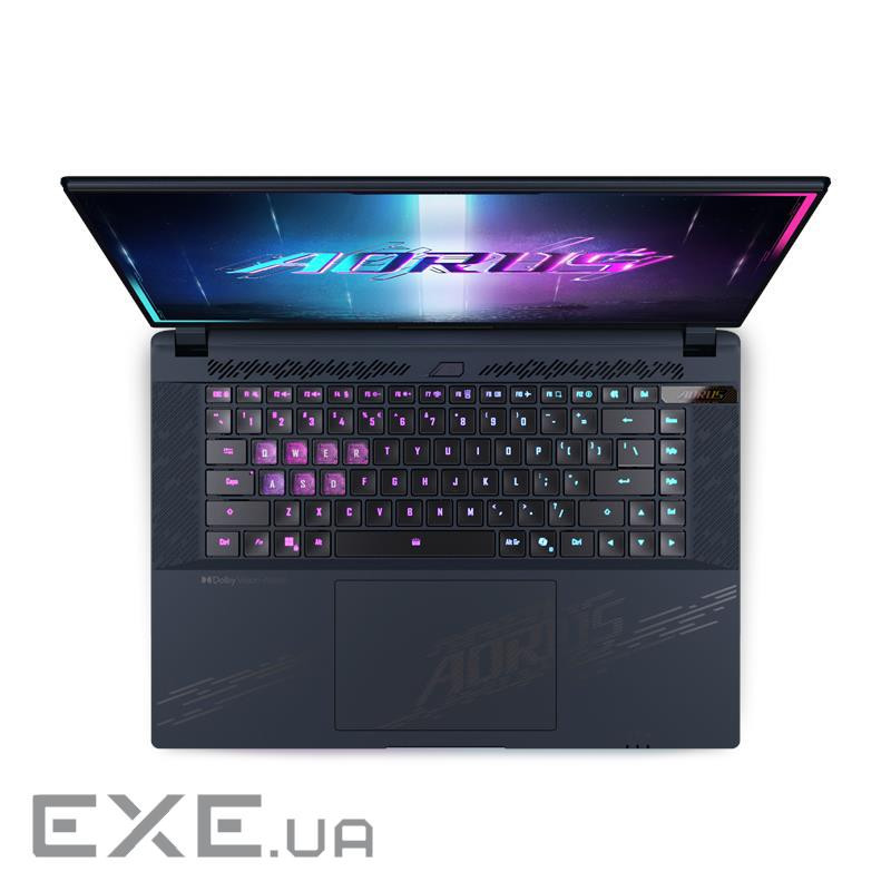 Ноутбук AORUS MASTER 16 16.0 QHD OLED, Intel U9-275HX, 32GB, F2TB, NVD5080-16 (AORUS 16 BYHC5UAE65S)