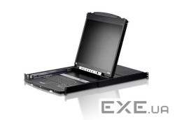 8-портовий KVM комутатор Dual Rail з 19 '' LCD екраном, 19 '', 2 кабелю в комплекті (CL5808N-ATA-RG)