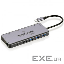 Порт-реплікатор TECNOWARE USB Type-C 13-in-1 Adapter Hub (FHUB17692)