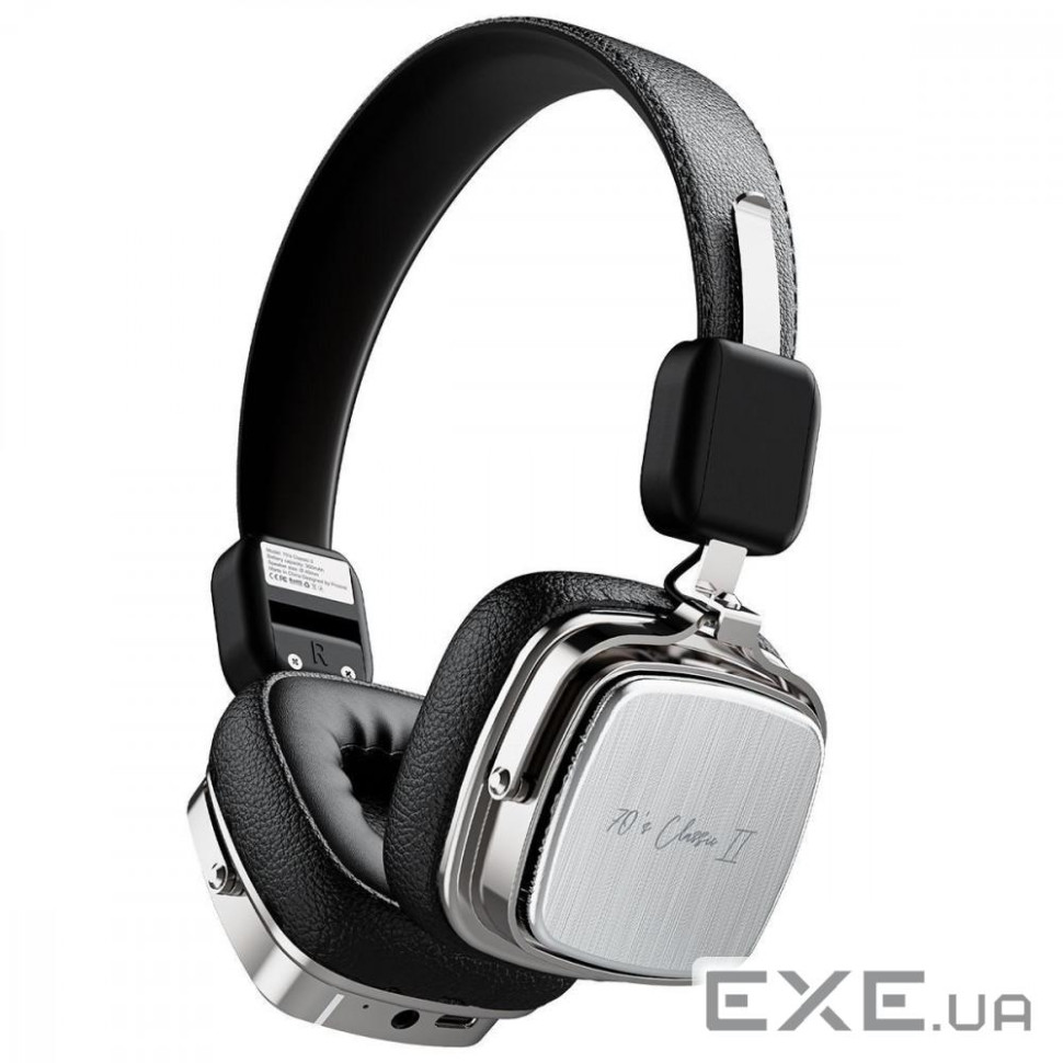 Навушники PROOVE 70's Classic II Silver-Black (HPCL20010006)