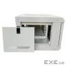 Шафа настінна GEAR 6U 19" 530x400x300 мм, + полиця, grey (GWMSN-6U-530-400G)