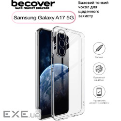 Чохол до мобільного телефона BeCover Silicone Samsung Galaxy A17 5G SM-A176 Transparent (713690)